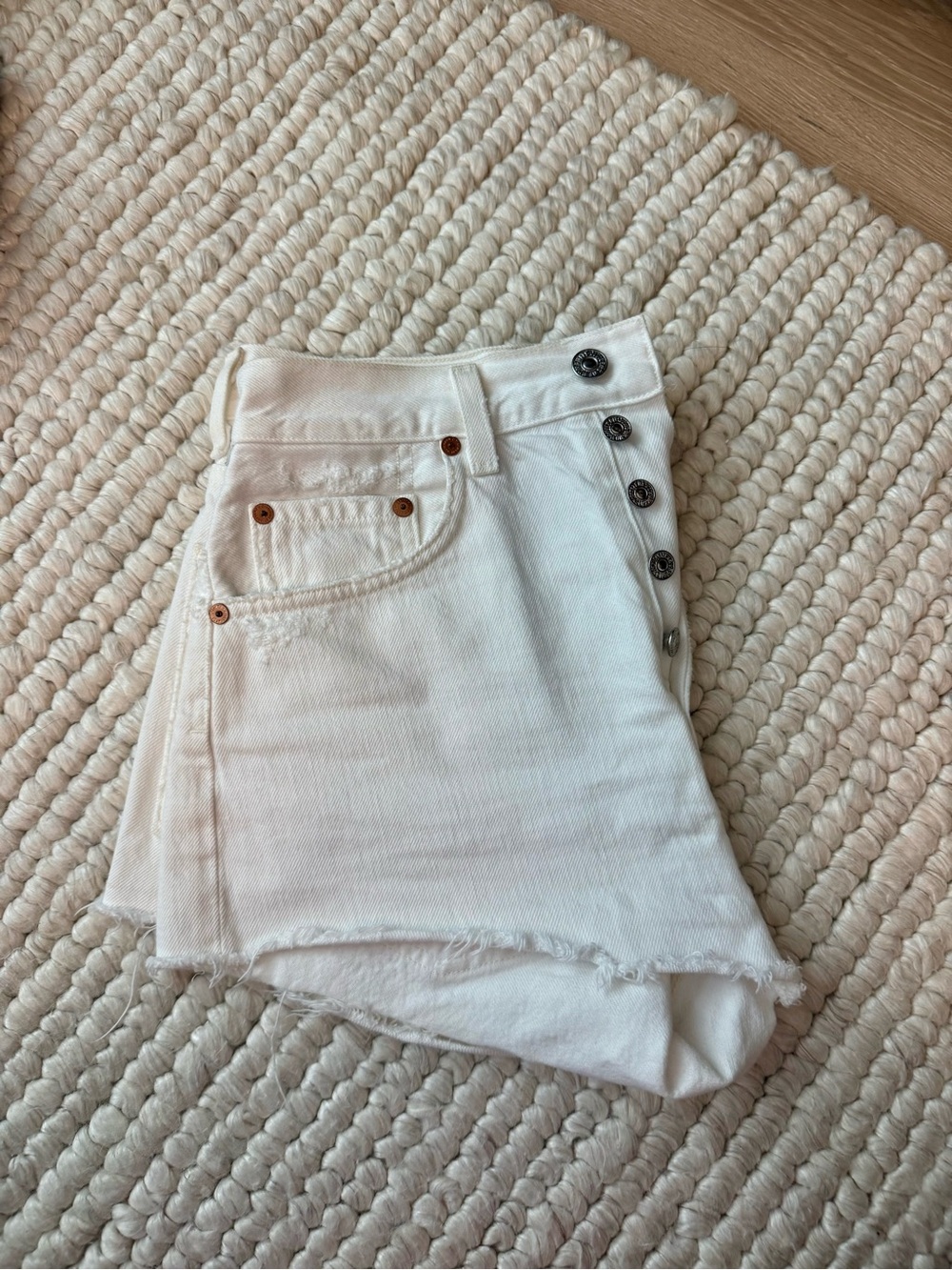 Citizens of Humanity Annabelle White Denim Shorts| Size 25 |Excellent Condition